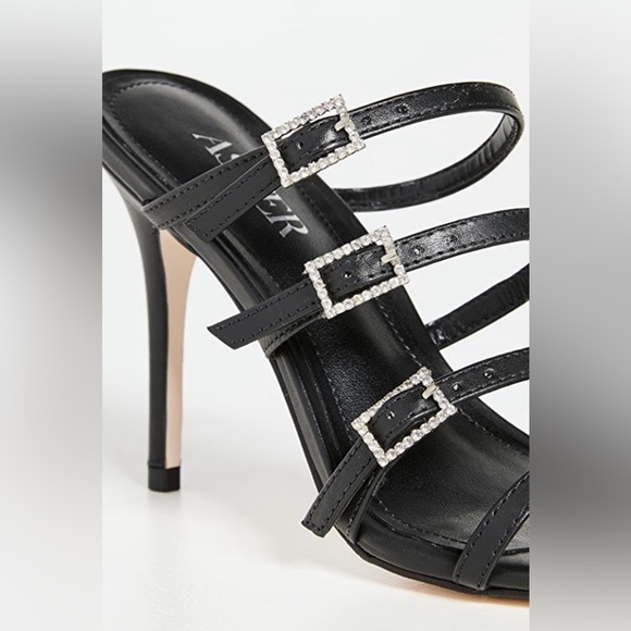 MSRP 195 Aster Capri Leather Sandals Used once size 8 with dust bag included - Picture 5 of 7